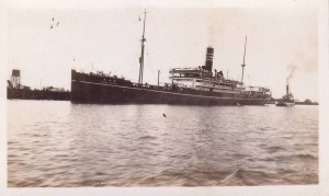 Kamo Maru  Leaving Pinkenba 04.06.1934